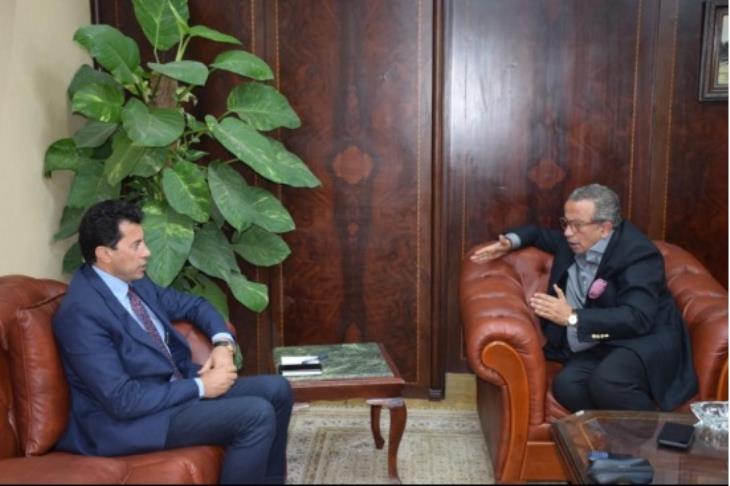 عمرو الجنايني وأشرف صبحي